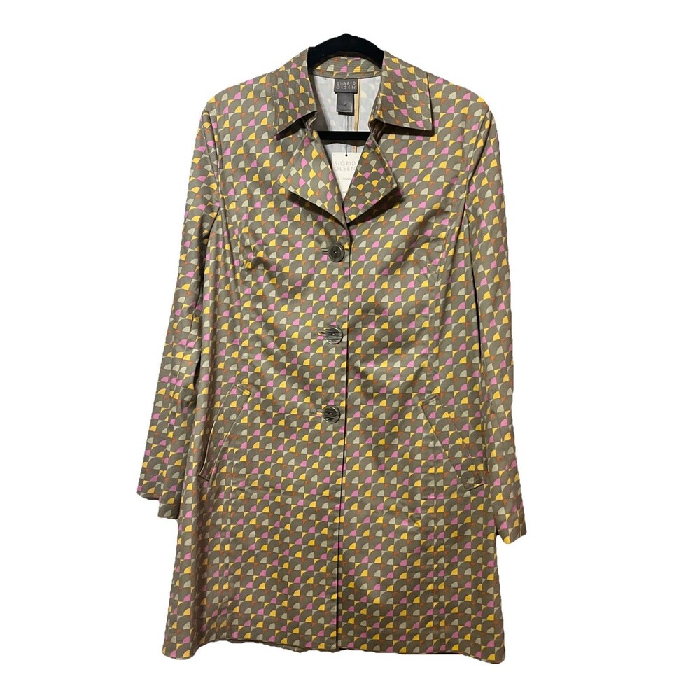Sigrid Olsen Women's Long Sleeve BOHO Spring Jacket SZ 10 Style CIMU8232 EUC NWT